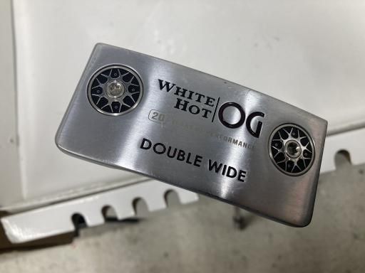 オデッセイ WHITE HOT OG DOUBLE WIDE 33インチ パター PT スチール フレックスその他 メンズ 男性用 右利き 右用 Cランク ゴルフクラブ