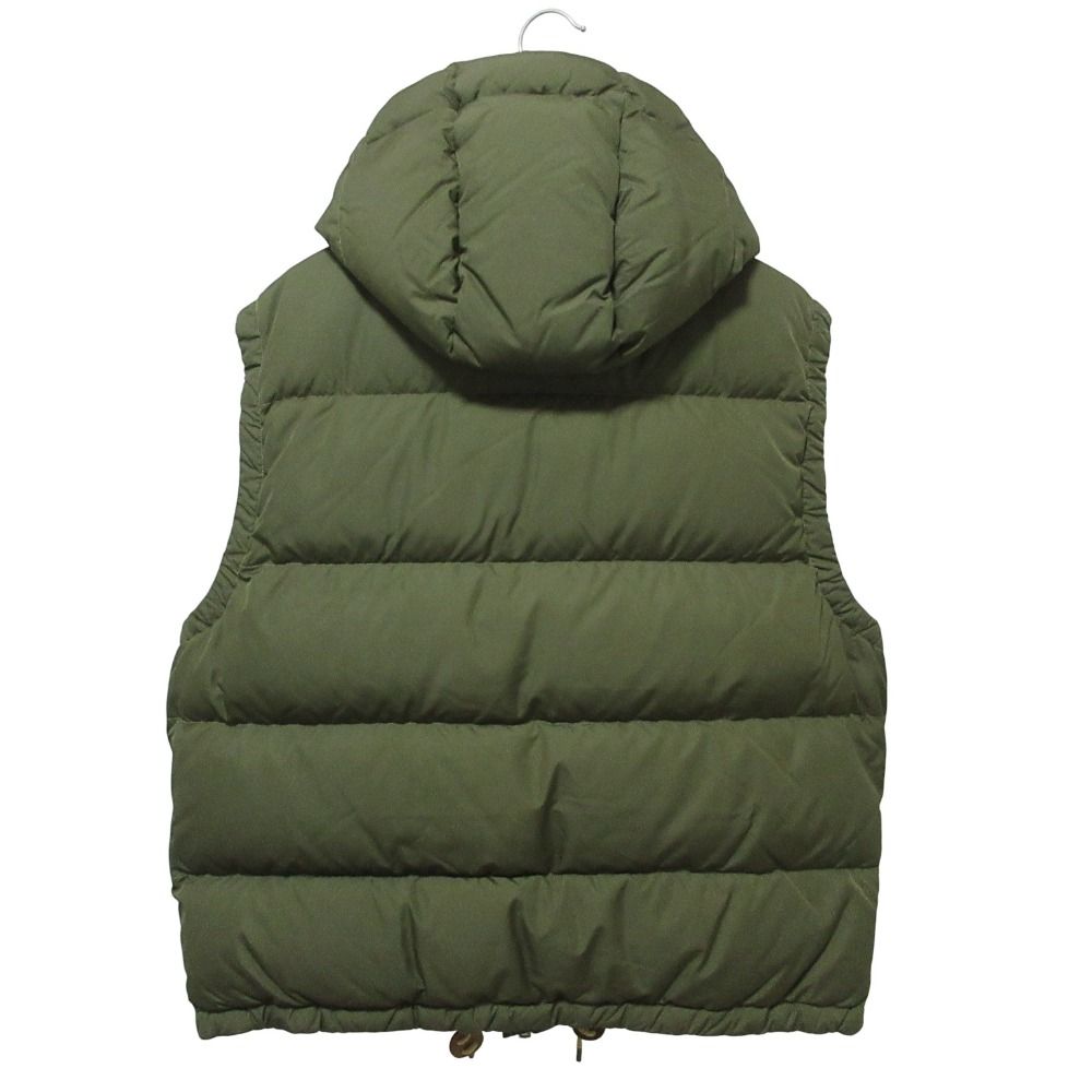 Polo by Ralph Lauren ポロバイラルフローレン フード付き ダウンベスト XL カーキ メンズ 古着