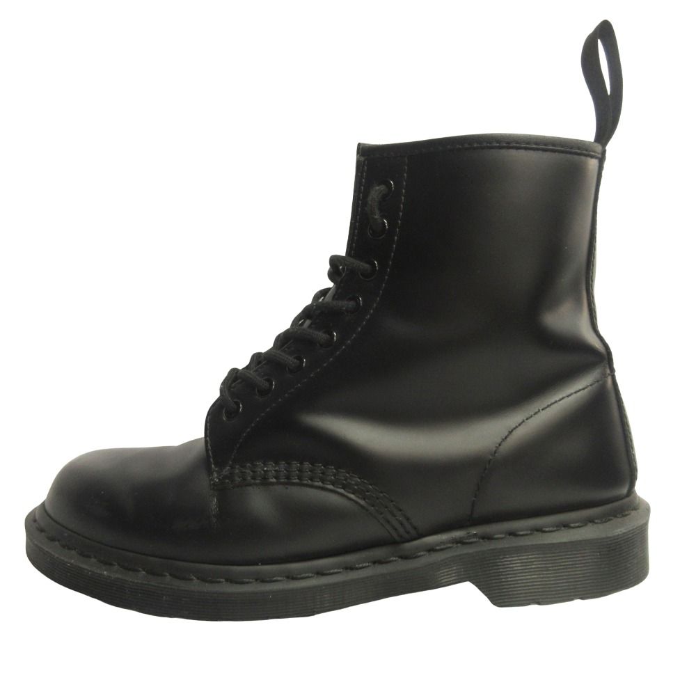Dr.Martens ドクターマーチン 1460 MONO モノ 8ホール ブーツ シューズ 靴 レザー UK9 28cm 黒 ブラック メンズ 古着