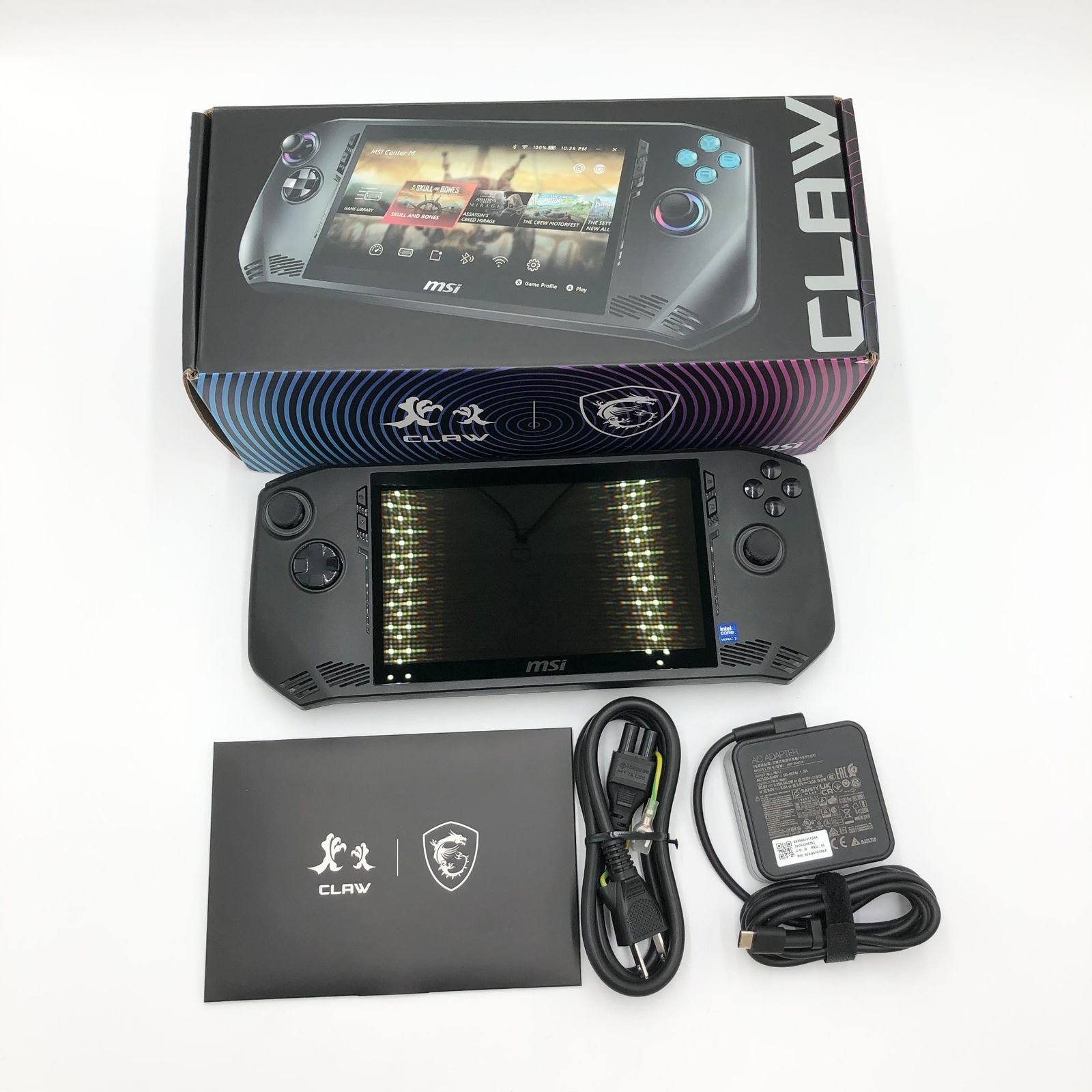 MSI ポータブル ゲーミングPC Claw インテル最新CoreUltra7＆タッチ対応120Hzディスプレイ搭載 Core Ultra 7 FHD 120Hz 16GB 1TB Windows 11 Claw-A1M-002JP