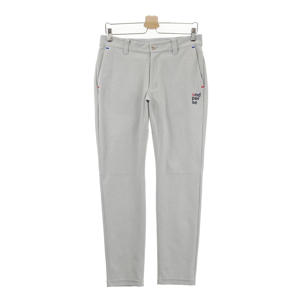 サイズ M AND PER SE アンパスィ モデル ロングパンツ グレー系 240101561150 ゴルフウェア メンズ ストスト