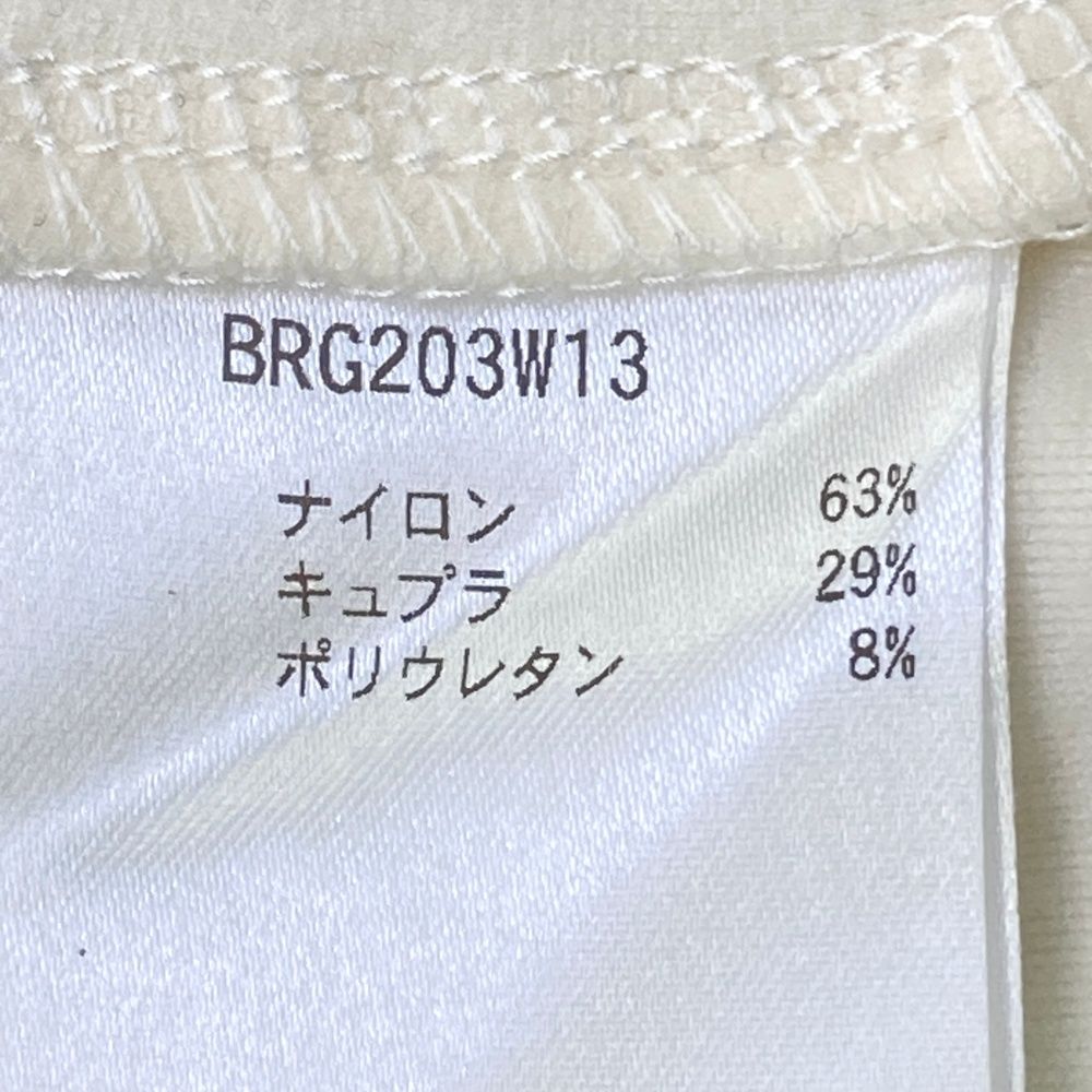  サイズ S GOLF ブリーフィング レギンスパンツ ロゴ ホワイト系 ゴルフウェア レディース ストスト パンツ レディースウェア