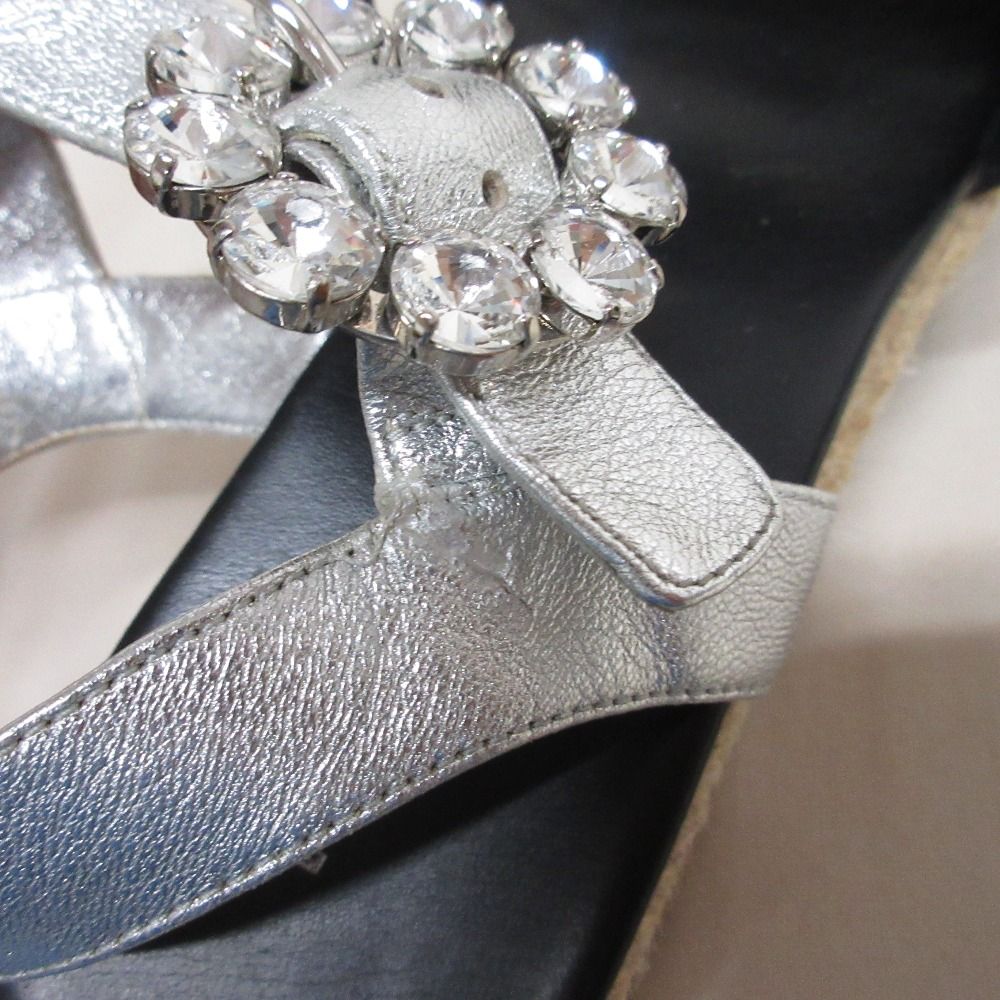 ビジューサンダル 37