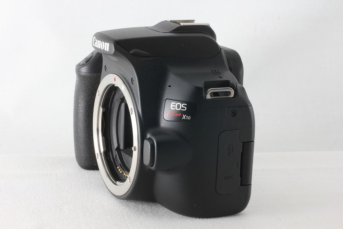 キヤノン Canon EOS Kiss X10 EF-S18-55 IS STM レンズキット ブラック