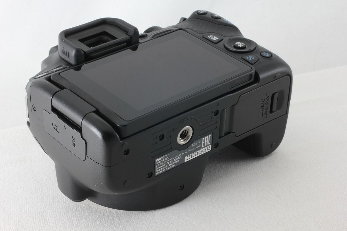 キヤノン Canon EOS Kiss X10 EF-S18-55 IS STM レンズキット ブラック