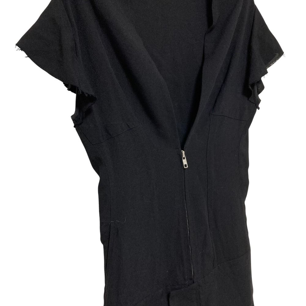Yohji Yamamoto ヨウジヤマモト オープンバック ワンピース FY-D 17-202 サイズ1 ブラック レディース 古着