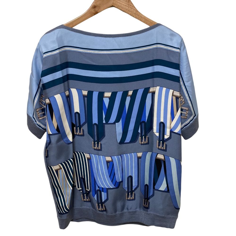 Hermesエルメス　ツイルレーヌ シルクニット素材　タートルネック　サイズ40 Hermesエルメス ツイルレーヌ シルクニット素材 タートルネック サイズ