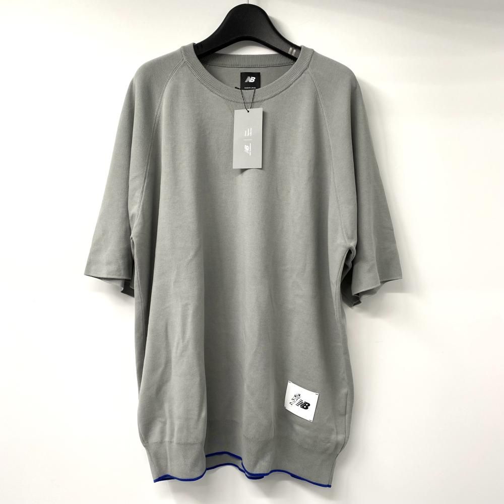 newbalance Made in Japan 大谷翔平 ショートスリーブニット グレー サイズXL ニューバランス 17
