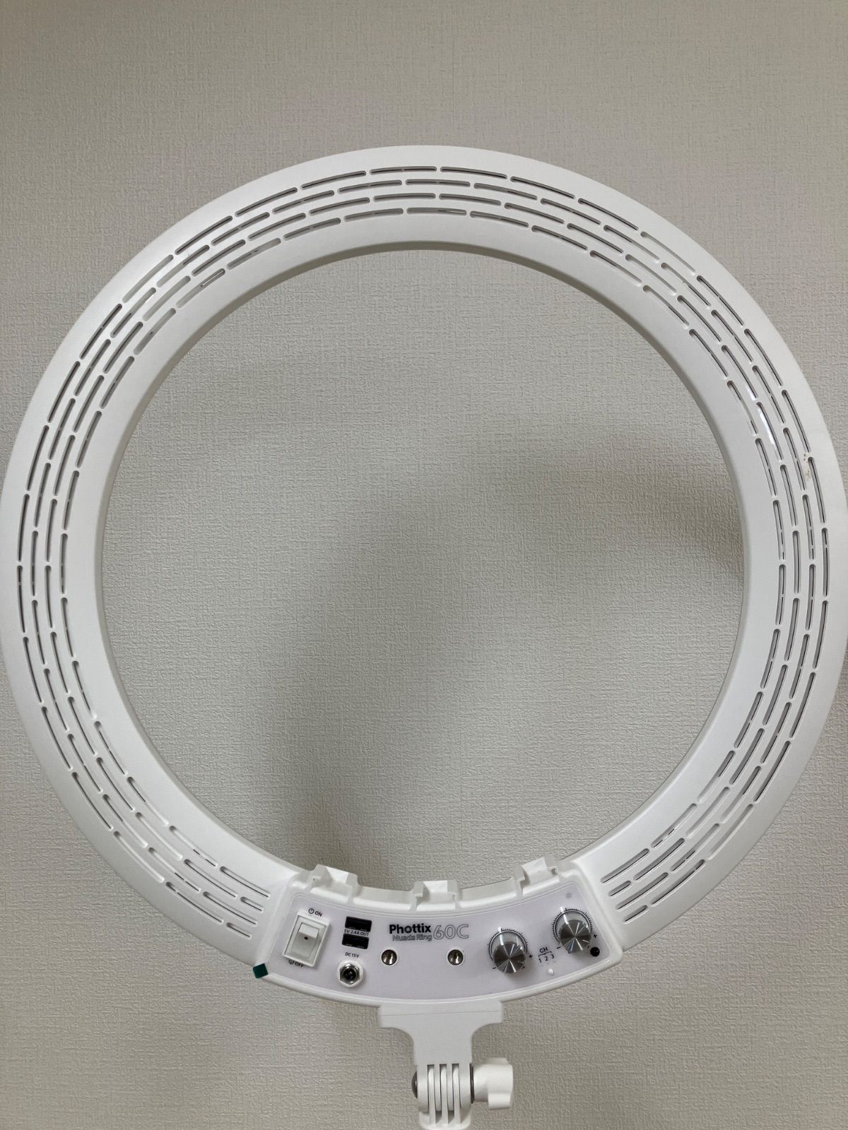 P phottix 60 c Nuada Ring LED Light スタンド付き リング ライト その他 生活家電 生活家電 空調