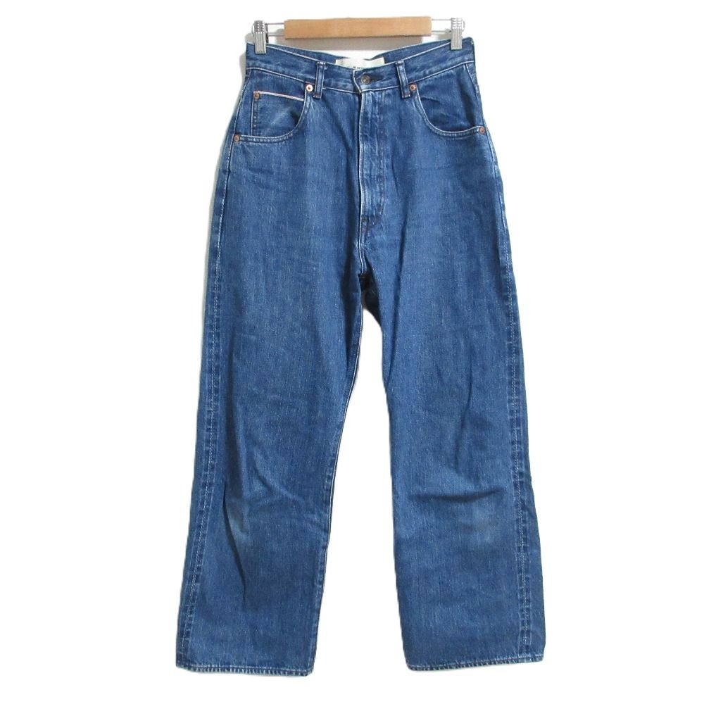 THE SHINZONE シンゾーン ビショップ別注 HIGH WAIST DENIM WOMEN デニムパンツ ジーンズ 23MMSPA12 サイズ34 ブルー レディース 古着