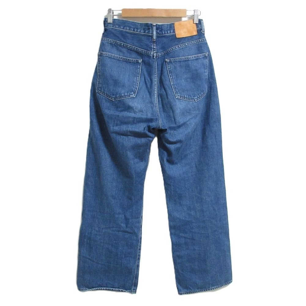 THE SHINZONE シンゾーン ビショップ別注 HIGH WAIST DENIM WOMEN デニムパンツ ジーンズ 23MMSPA12 サイズ34 ブルー レディース 古着