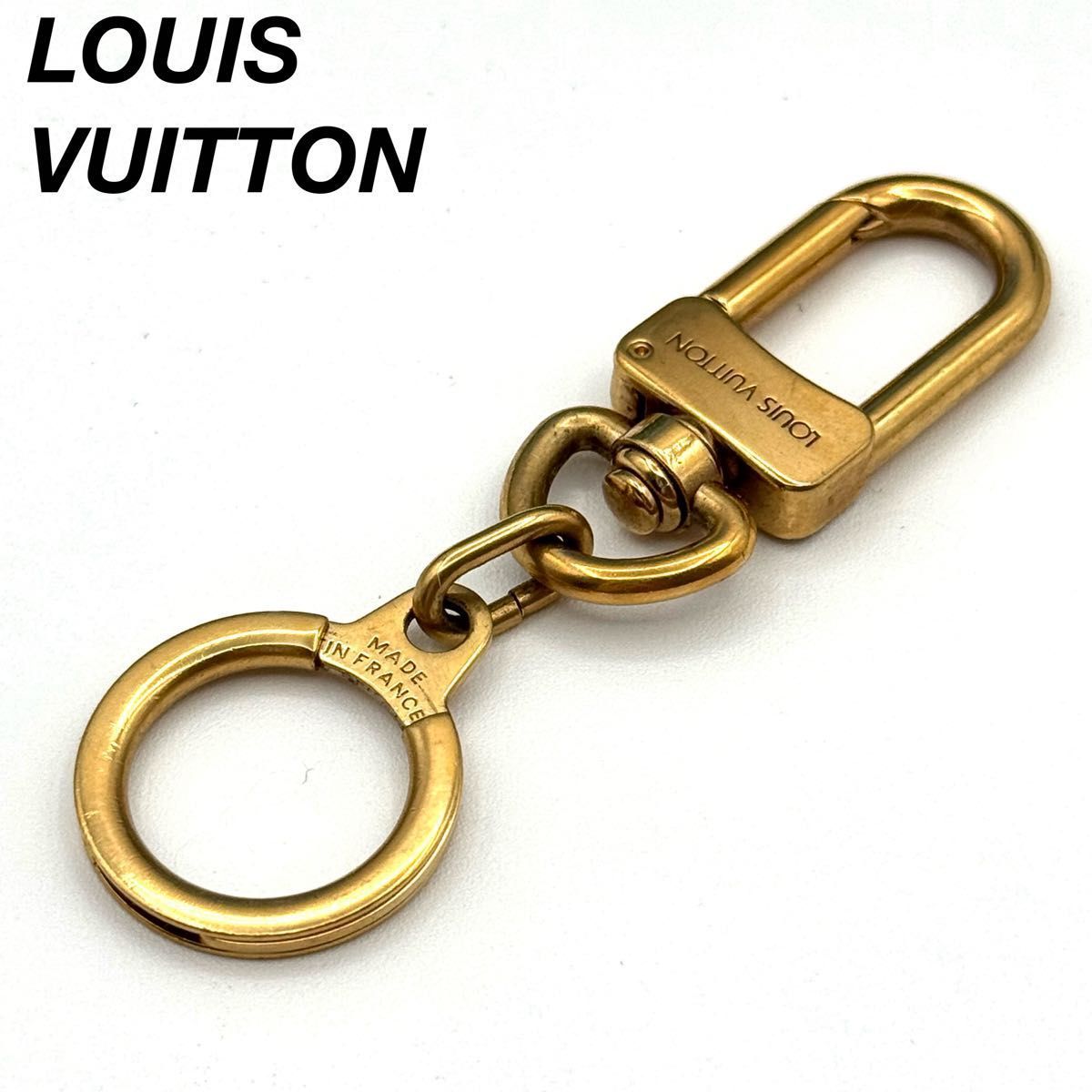 ルイヴィトン アノクレ ゴールド キーホルダー 096666
