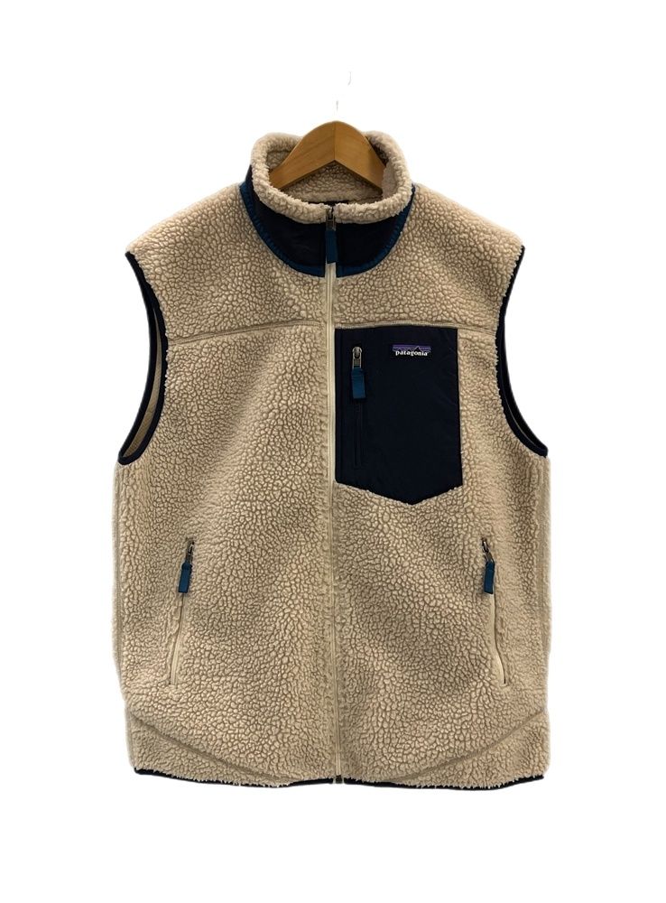 パタゴニア PATAGONIA Classic Retro-X VEST クラッシックレトロ-X ベスト フリースベスト ボアベスト 23048FA19 ベスト ホワイト Lサイズ 101MT-5303