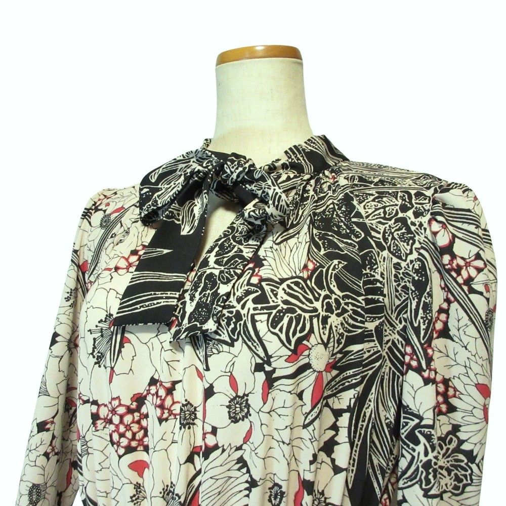 美品 24AW CORCOVADO コルコバード ジャージーボウタイドレス