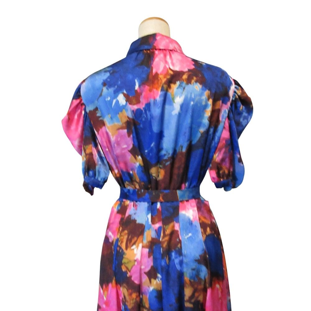 サテンドレス ワンピース