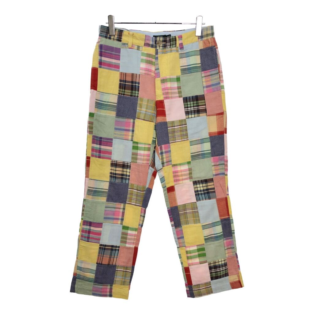 J.CREW ジェイクルー パッチワークパンツ マルチ メンズ W31 L32 古着 V6064