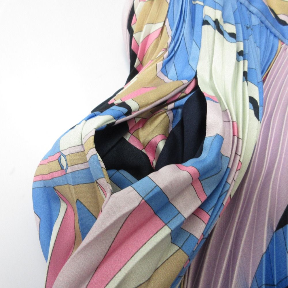 美品 EMILIO PUCCI エミリオプッチ プッチ柄 プリーツスカート サイズ