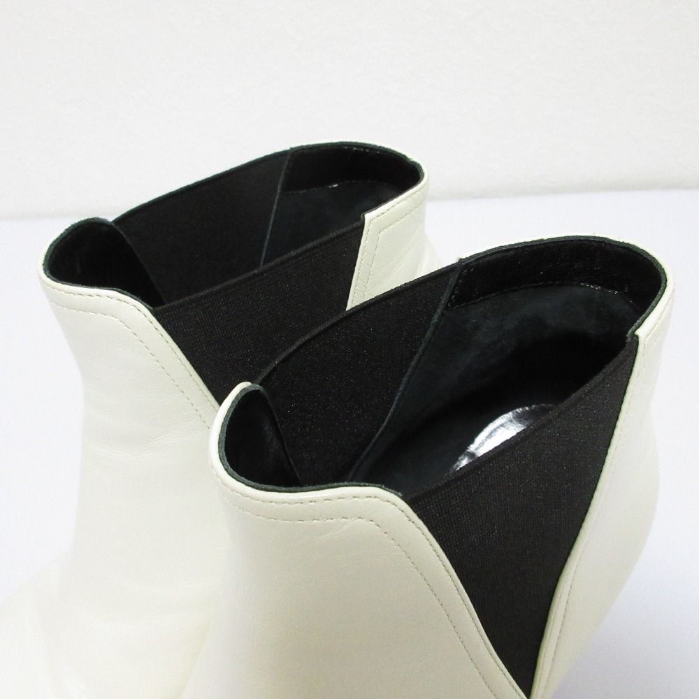 良品 CELINE セリーヌ サイドゴア ショートブーティ ブーツ サイズ36.5