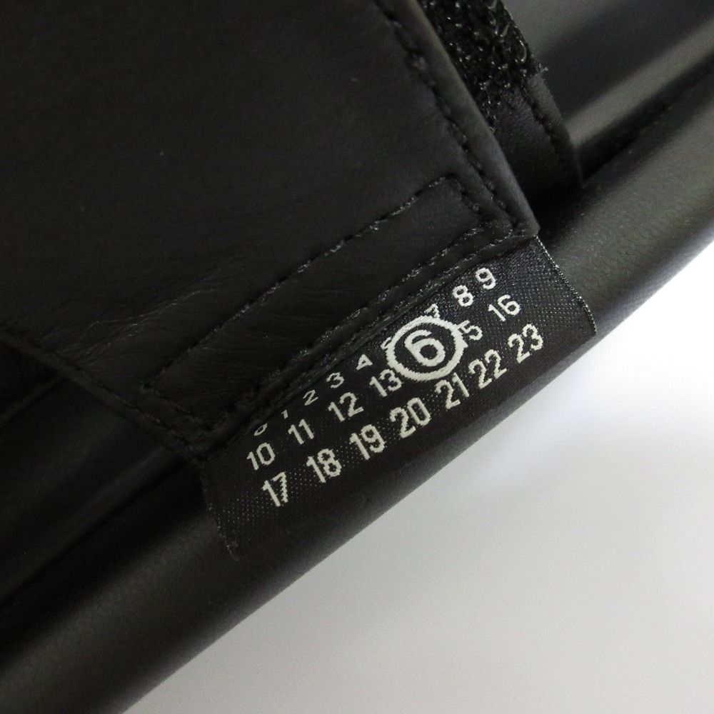  24 SS MM 6 エムエムシックス メゾンマルジェラ プラットフォーム サンダル サイズ37 23.5 cm～24 cm相当 ブラック レディース 古着 サンダル サンダル ミュール