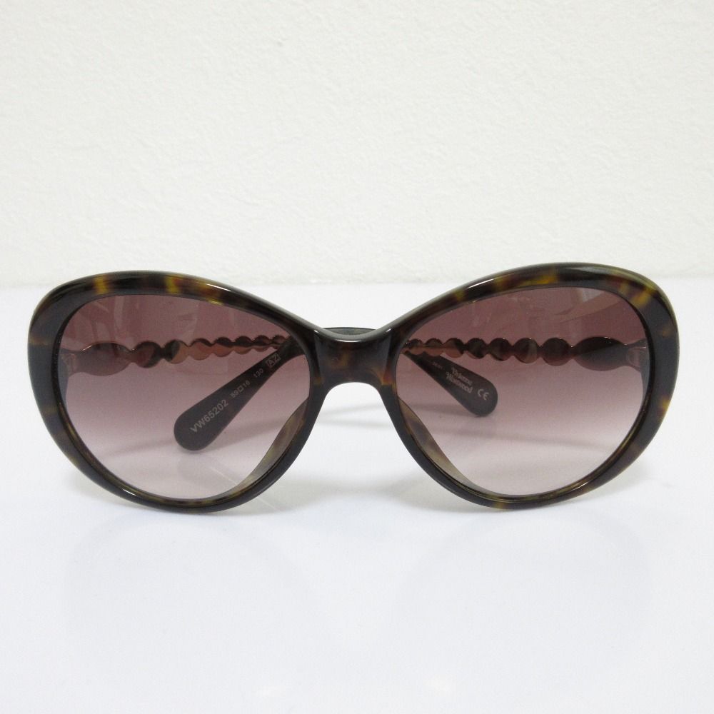 Vivienne Westwood ヴィヴィアンウエストウッド サングラス VW65202 べっ甲 レディース 古着