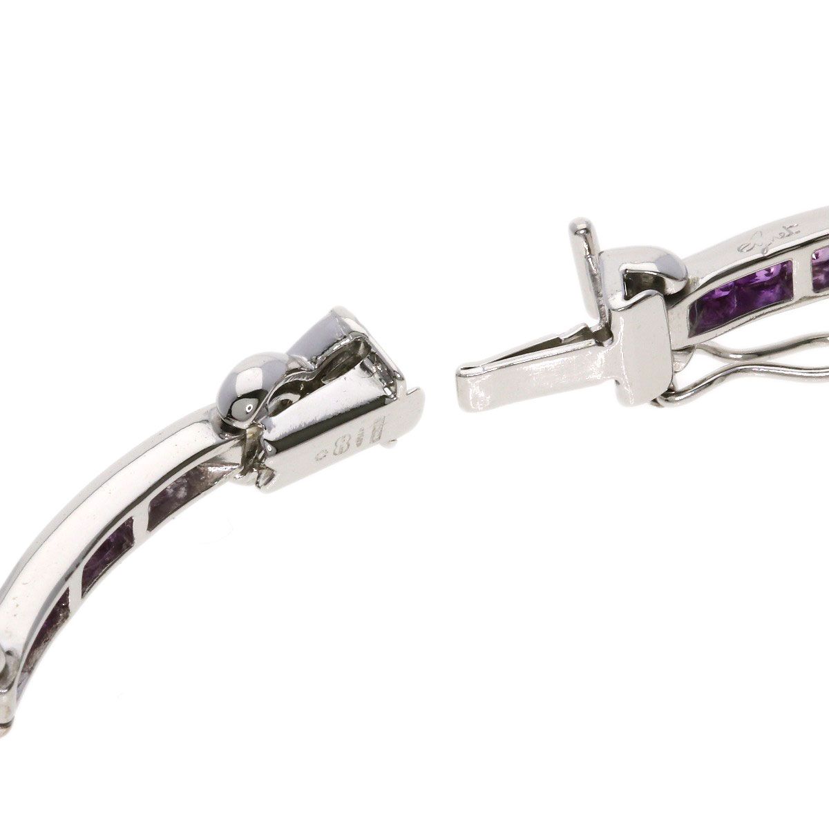  Jeunet ジュネ サファイア ブレスレット K 18 WG レディース その他 アクセサリー