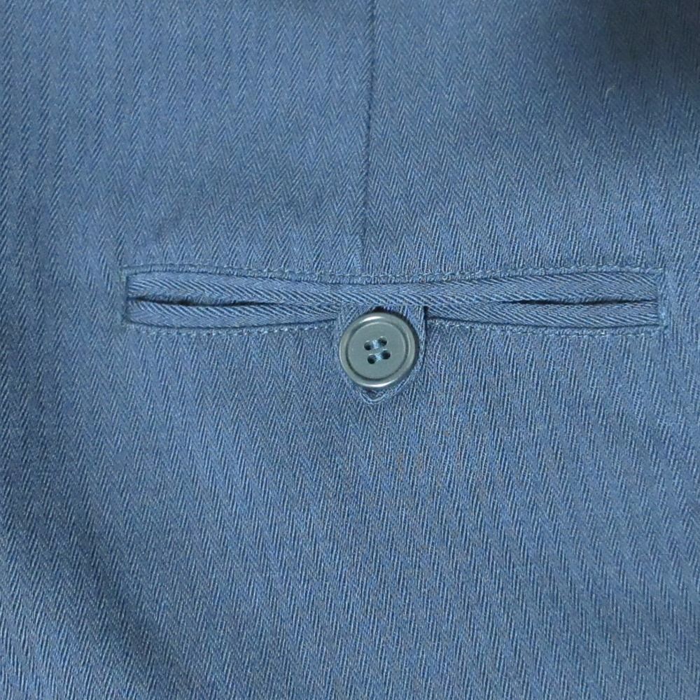  ASPESI アスペジ 変形タック テーパードワイドパンツ サイズ42 ネイビー レディース 古着 ワイドパンツ イージーパンツ パンツ