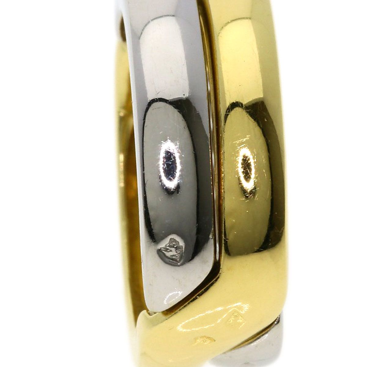  CARTIER カルティエ ヴィンテージ コンビ ダイヤモンド 51 リング 指輪 K 18 YG PT 950 レディース その他 アクセサリー