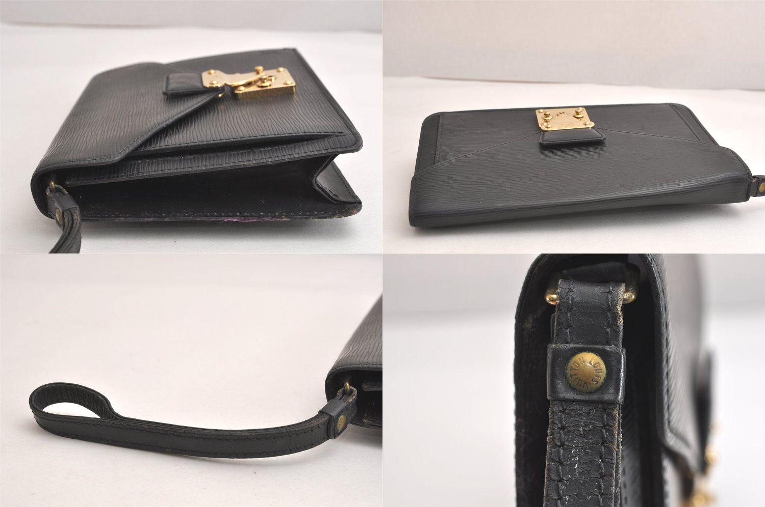 LOUIS VUITTON ルイヴィトン エピ セリエ ドラゴンヌ クラッチバッグ