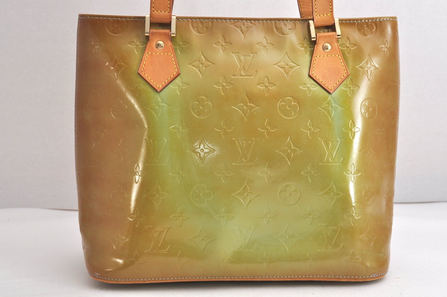 LOUIS VUITTON ルイヴィトン ヴェルニ ヒューストン ショルダーバッグ ライト グリーン M91005 LV 4249N