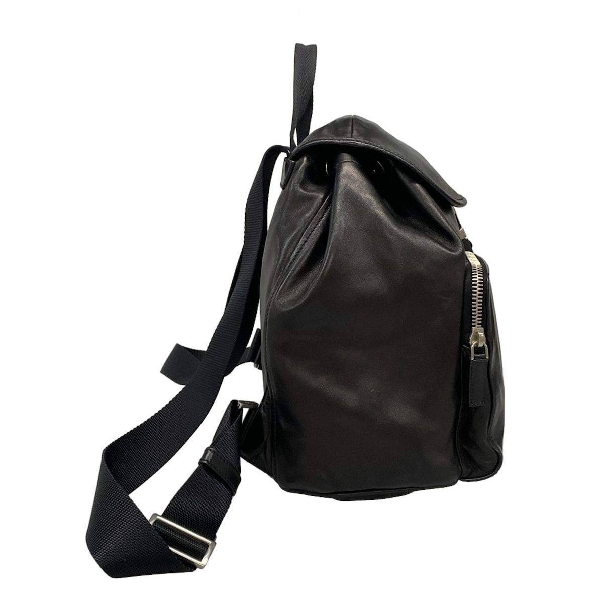 PRADA プラダ リュックサック - VZ0031 黒 レザー