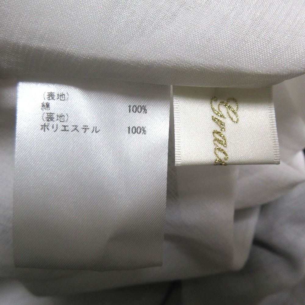  25 SS GRACE CLASS グレースクラス ライン配色 ロングキャミドレス ワンピース サイズ38 ブラック ホワイト ブラウン レディース 古着 ノースリーブ その他