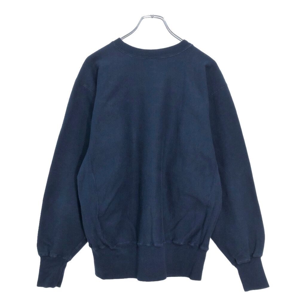 90年代 Champion チャンピオン REVERSE WEAVE リバースウィーブ スウェット カレッジ ネイビー メンズ L 古着 V 6065