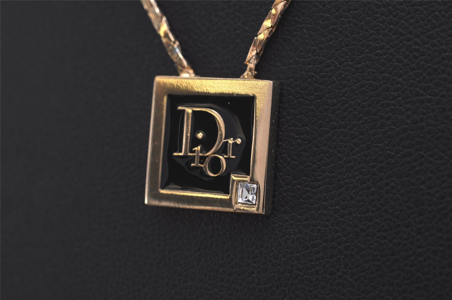 レディース Christian Dior ディオール ゴールド トーン チェーン 