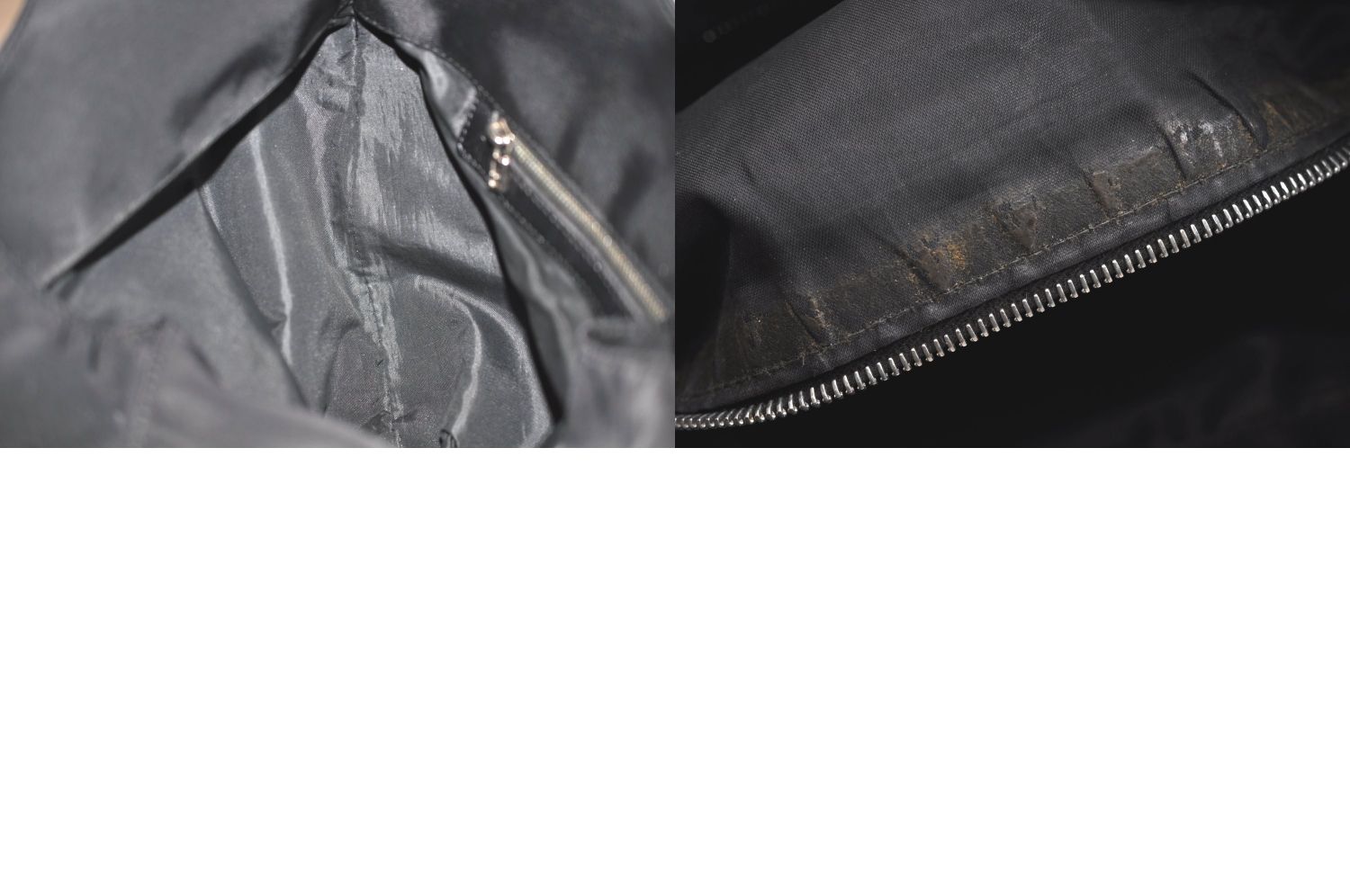 機能的な FENDI フェンディ ヴィンテージ ショルダートートバッグ ナイロン レザー ブラック 4290N 新作大特集！