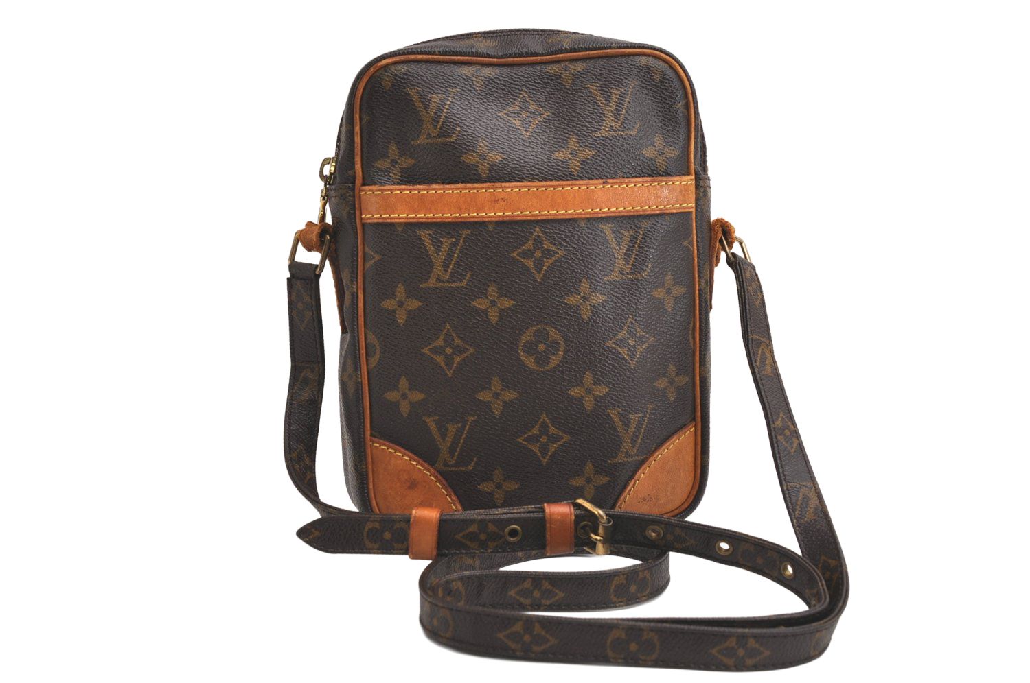 LOUIS VUITTON ルイヴィトン モノグラム ダヌーブ ショルダークロスボディーバッグ M45266 LV 4302N