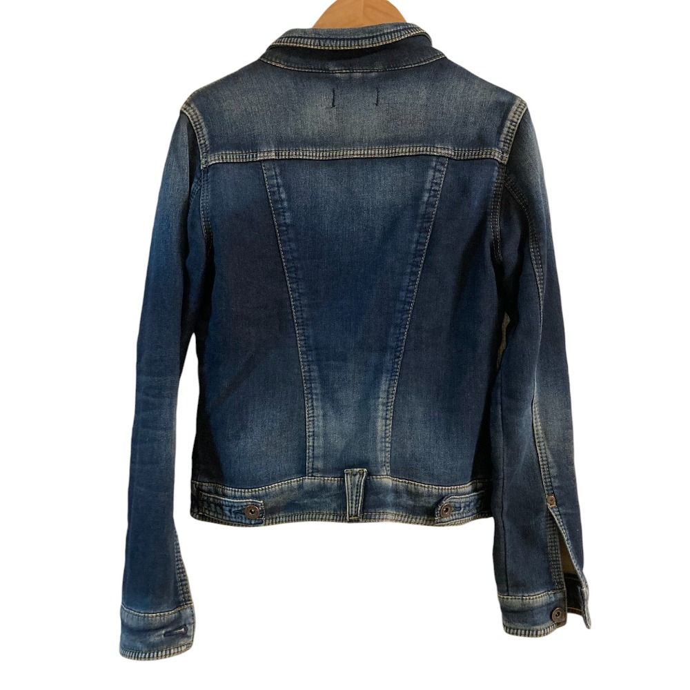 美品 YANUK ヤヌーク ストレッチ スウェット デニム ジャケット