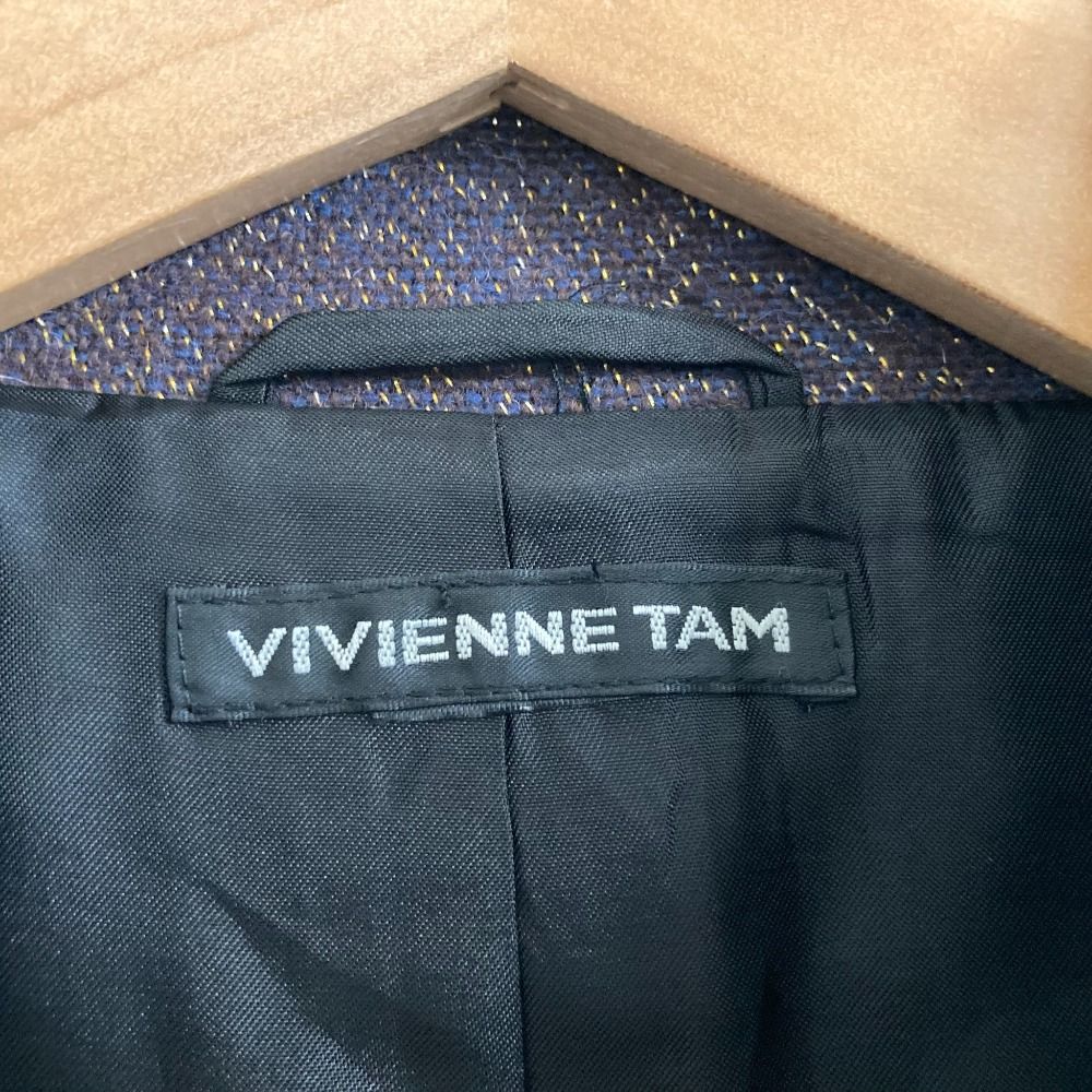 美品 VIVIENNE TAM ヴィヴィアンタム ショート フレアコート