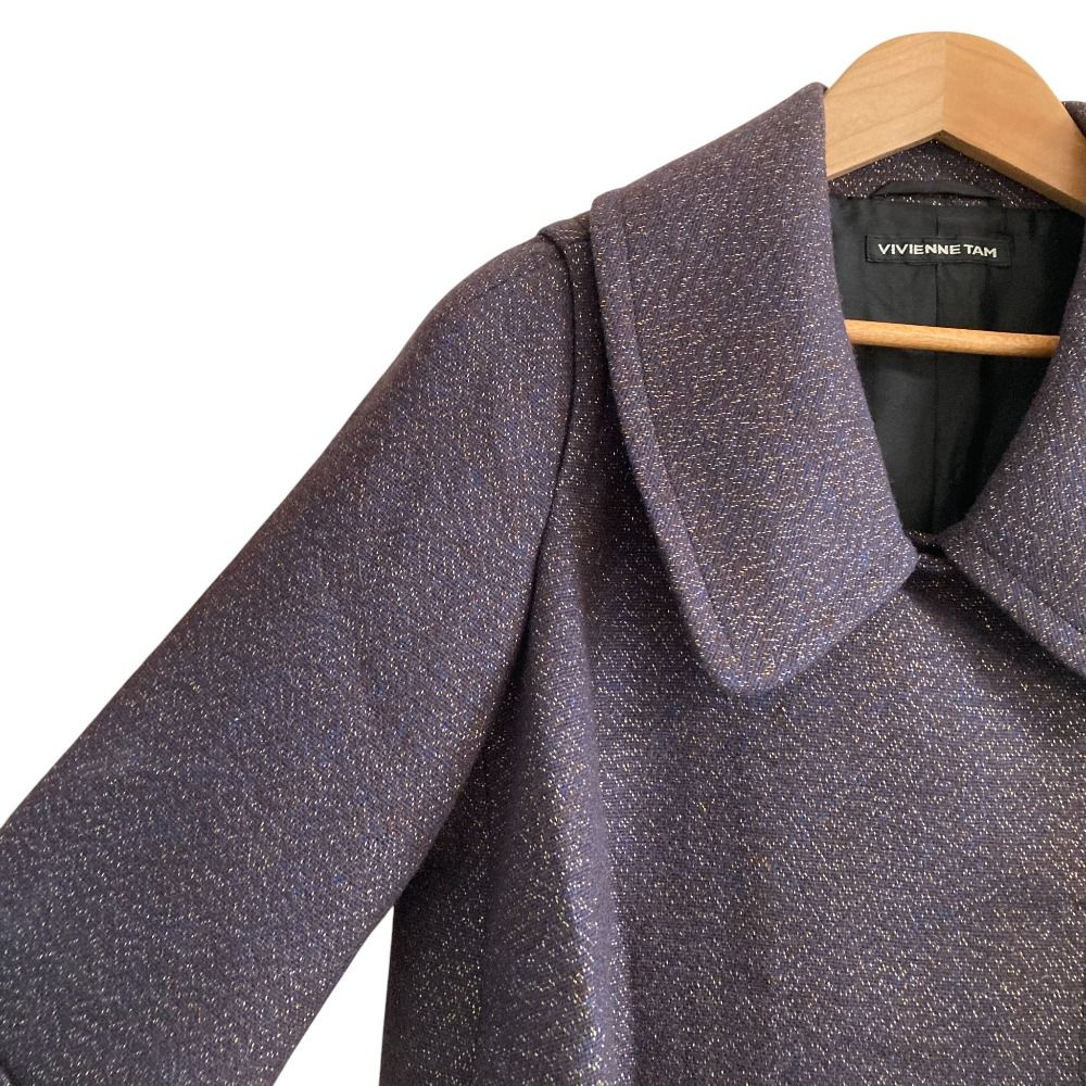 美品 VIVIENNE TAM ヴィヴィアンタム ショート フレアコート