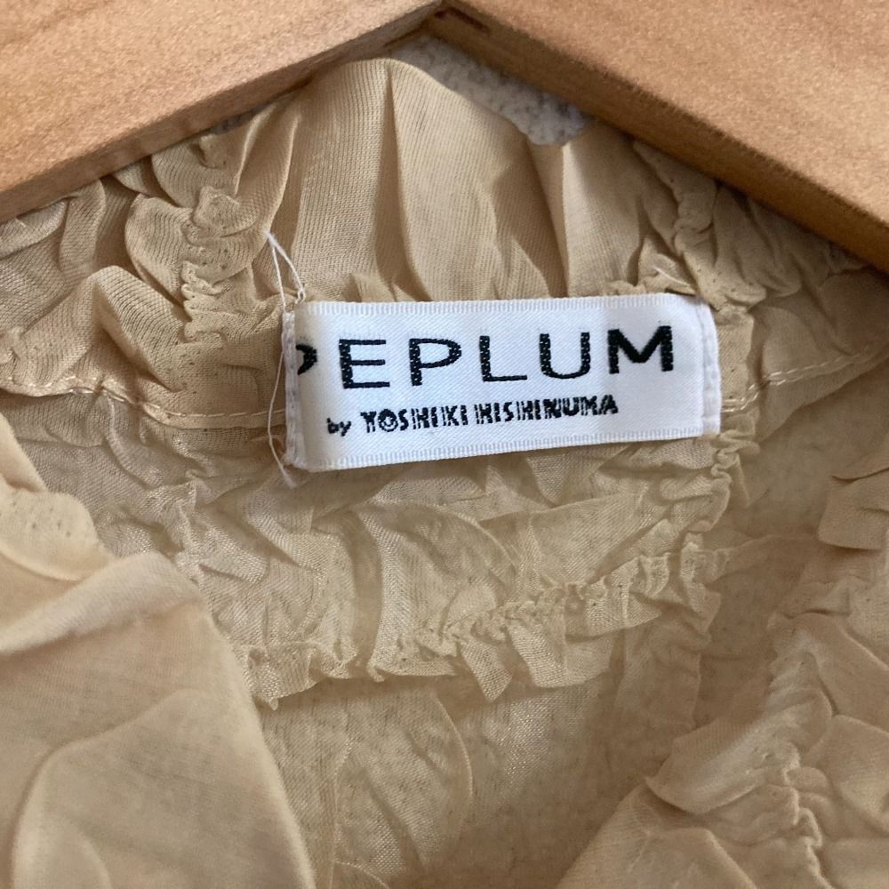 PEPLUM by YOSHIKI HISHINUMA　ブラウス PEPLUM by YOSHIKI HISHINUMA ペプラム バイ ヨシキ ヒシヌマ Vintage