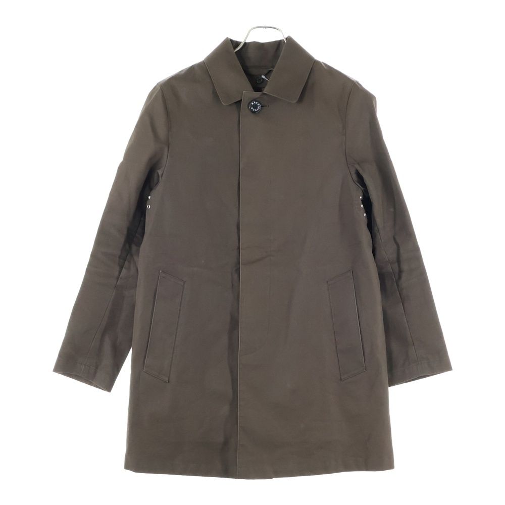 MACKINTOSH マッキントッシュ コットン ライナー付き ステン ロングコート ブラウン G1A04-400-58