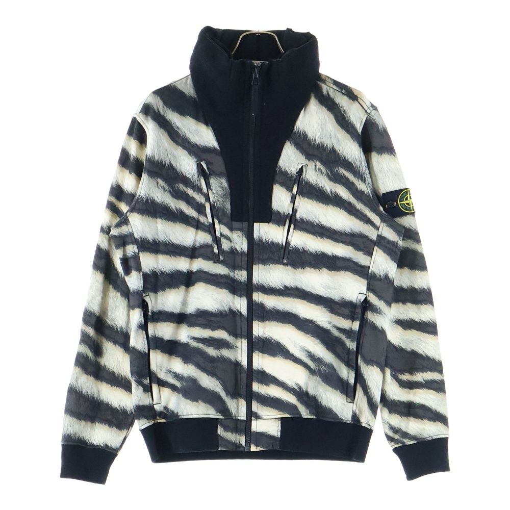 STONE ISLAND ストーンアイランド 18AW Tiger Camo Zip up Hoodie タイガーカモ柄 ジップアップフーディージャケット ブルゾンジャケット マルチ 6915652E3