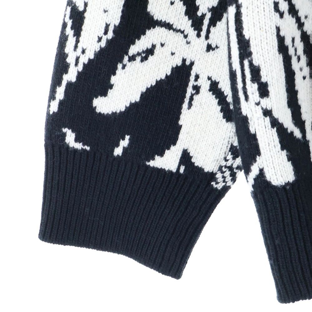 Louis Vuitton 花柄 カーディガン ヴィトン シスル ジャカード ルイ