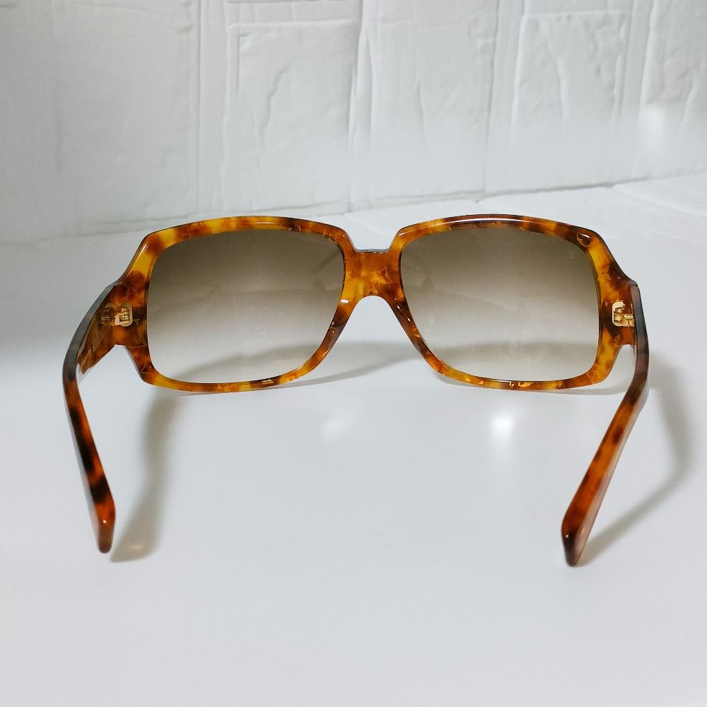 LOUIS VUITTON ルイヴィトン モノグラム べっ甲柄 サングラス 眼鏡 アイウェア Z 0206 E 61 16 キャメル レディース 古着