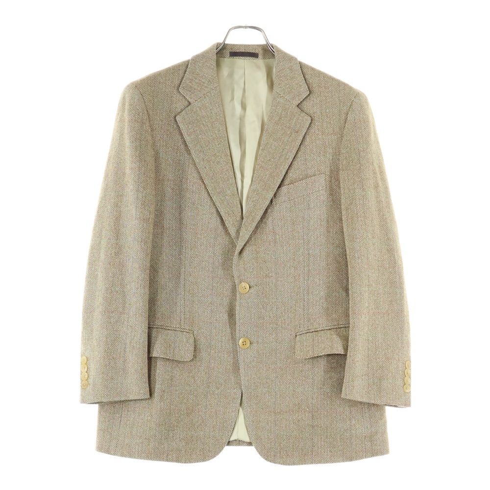 BURBERRY LONDON バーバリーロンドン カシミヤ 2B シングルテーラードジャケット ベージュ BBE81-509-45