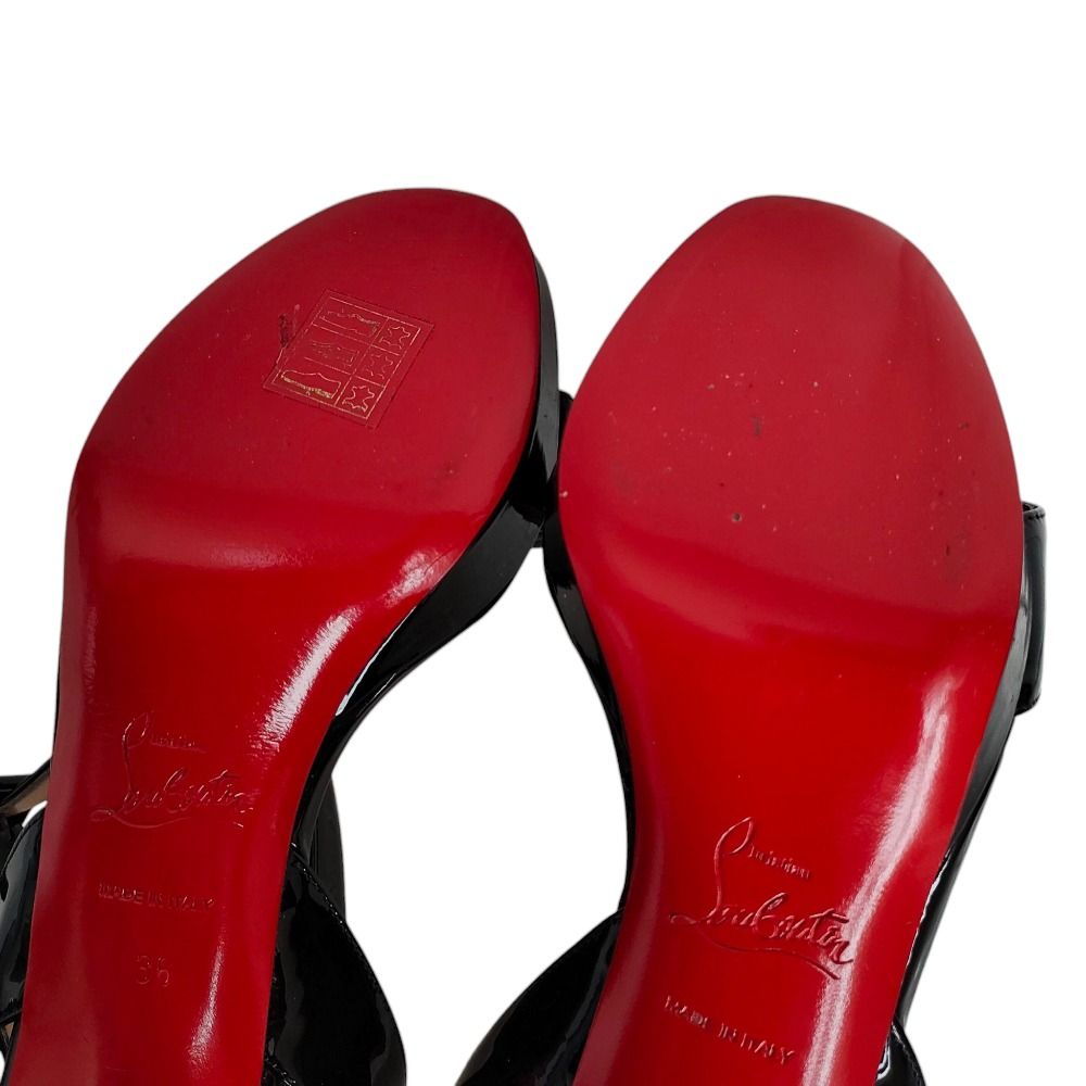 良品 Christian Louboutin クリスチャンルブタン パテントレザー