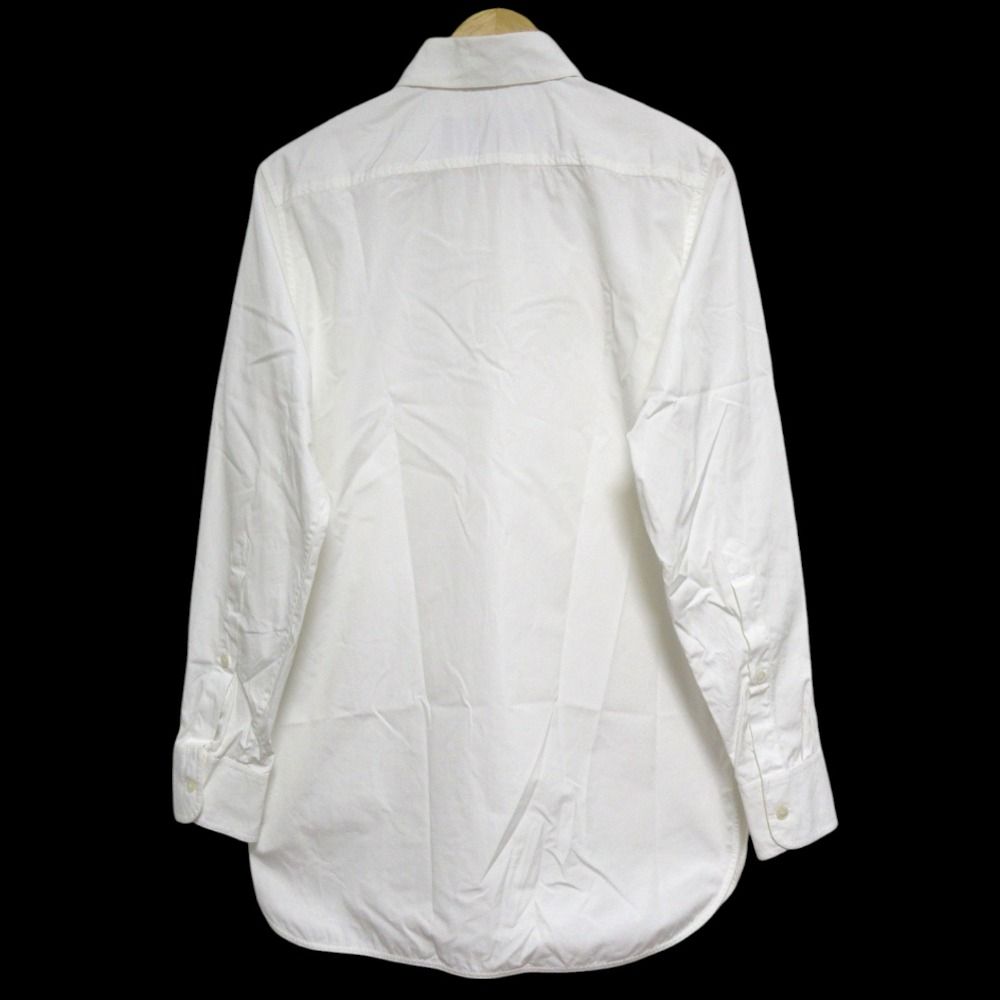 STELLA McCARTNEY ステラマッカートニー 奈良美智 Upset Kitty クロシェパッチ ロングラインシャツ サイズ36 ホワイト レディース 古着