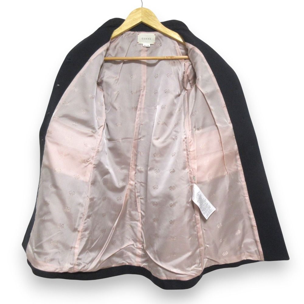 美品 GUCCI Children グッチ チルドレン GGボタン メルトンコート