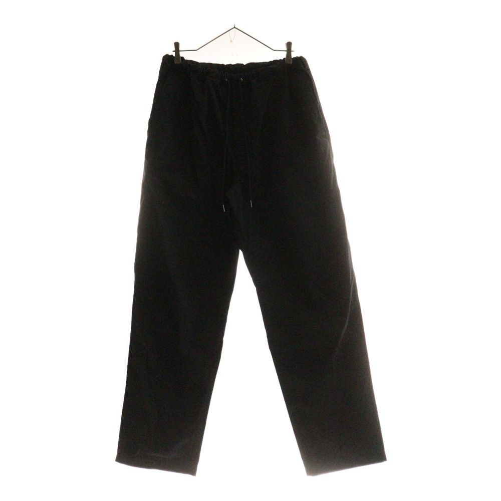TAKAHIROMIYASHITA The SoloIst. タカヒロミヤシタザソロイスト 25SS Easy Pants Type 01 イージーパンツタイプ01 ドローストリングコットンイージーパンツ sp.0004aSS25 ブラック