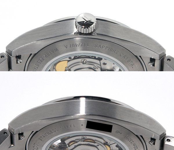  TISSOT ティソ ジェントルマン オープンハート T 127 407 11 031 01 自動巻き メンズ 自動巻き時計 腕時計(アナログ)