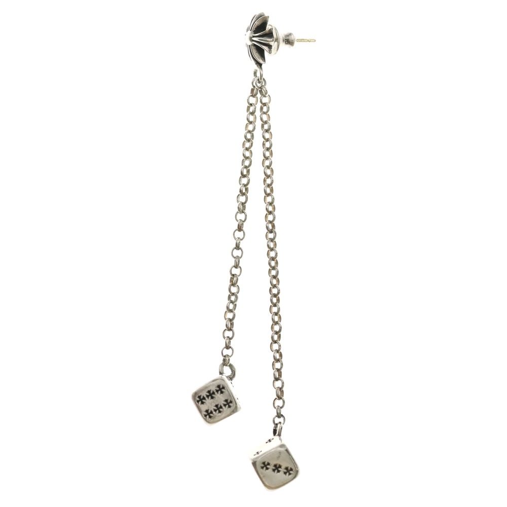 CHROME HEARTS クロムハーツ DICE DBL ダブルダイス シルバーピアス
